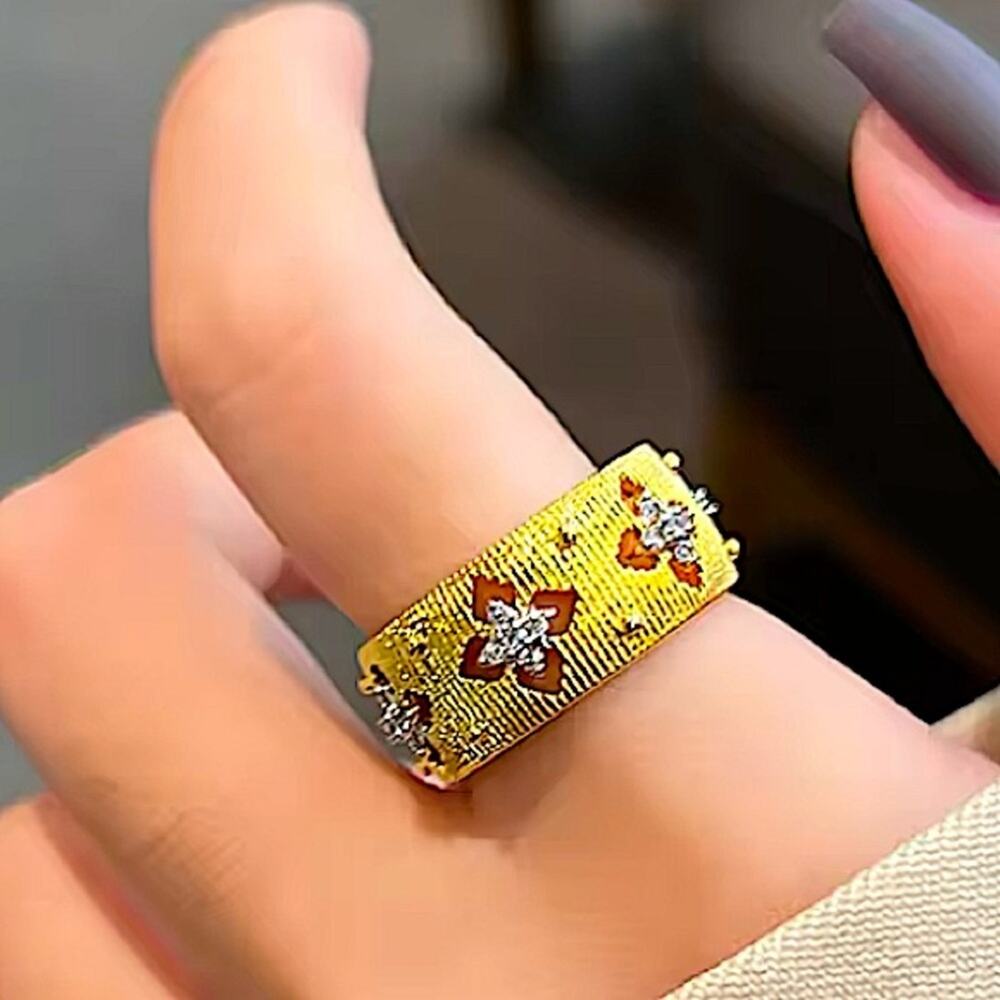 Four Leaf Clover Luxury Ring